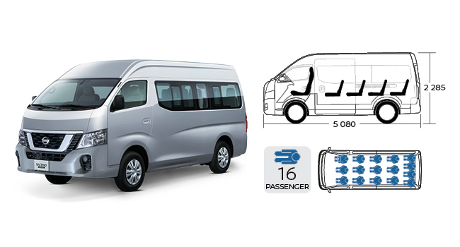 Nissan NV350 Minibus Standard Body